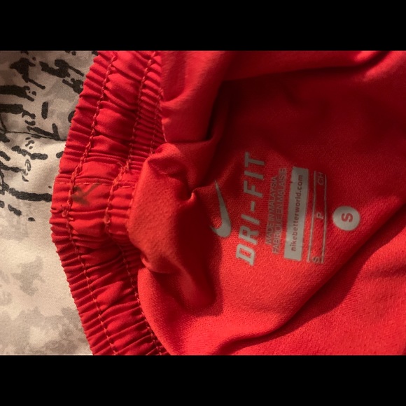 Red Nike Running Shorts - Picture 3 of 3